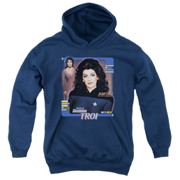 Star Trek The Next Generation Deanna Troi - Youth Hoodie Youth Hoodie (Ages 8-12) Star Trek   