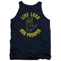 Star Trek Live Long Hand Men's Tank Men's Tank Star Trek   