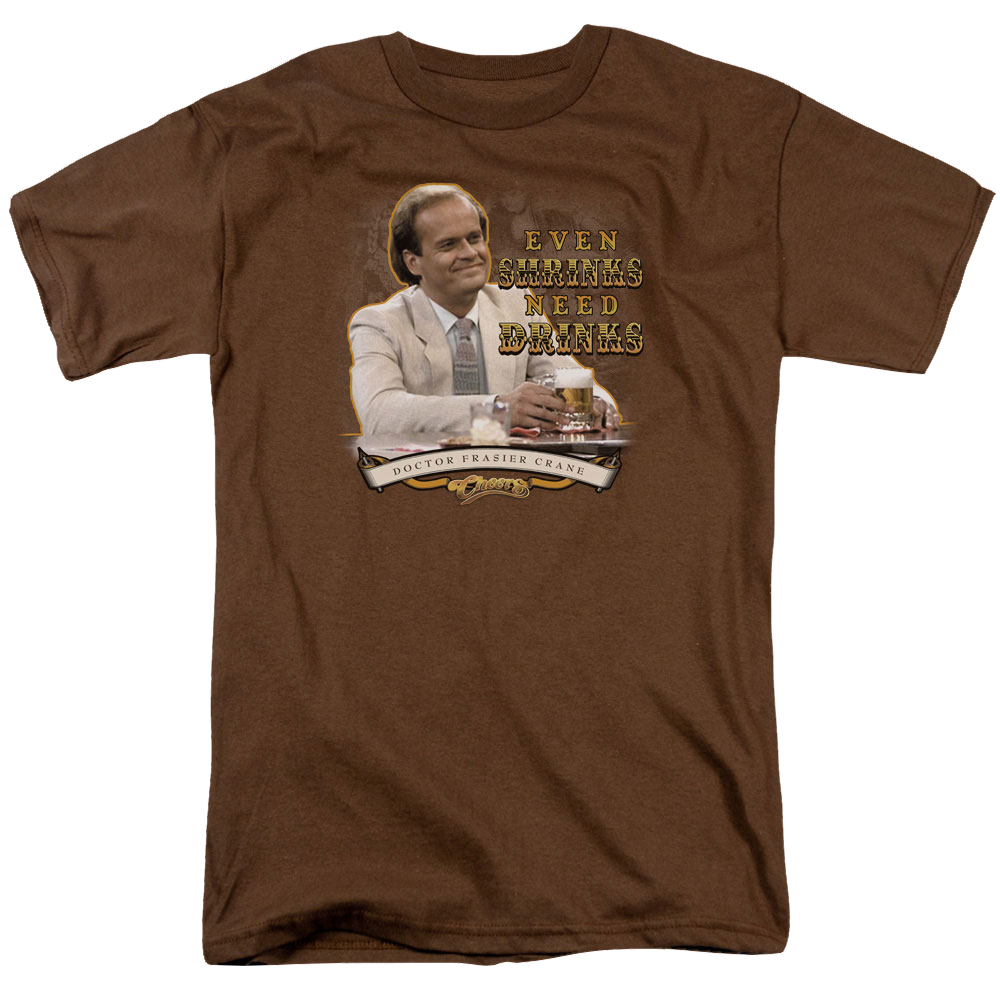 Cheers Shrink Drinking - Men's Regular Fit T-Shirt Men's Regular Fit T-Shirt Cheers   