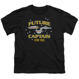 Star Trek The Original Series Future Captain - Youth T-Shirt Youth T-Shirt (Ages 8-12) Star Trek   