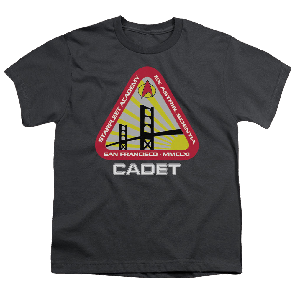 Star Trek The Original Series Starfleet Cadet - Youth T-Shirt Youth T-Shirt (Ages 8-12) Star Trek   