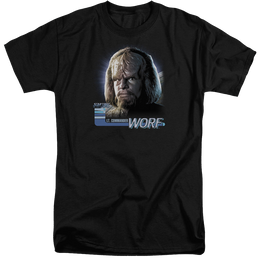 Star Trek The Next Generation Tng Worf - Men's Tall Fit T-Shirt Men's Tall Fit T-Shirt Star Trek   