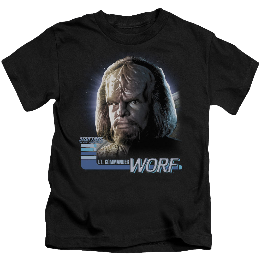 Star Trek The Next Generation Tng Worf - Kid's T-Shirt Kid's T-Shirt (Ages 4-7) Star Trek   