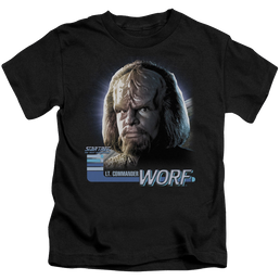 Star Trek The Next Generation Tng Worf - Kid's T-Shirt Kid's T-Shirt (Ages 4-7) Star Trek   
