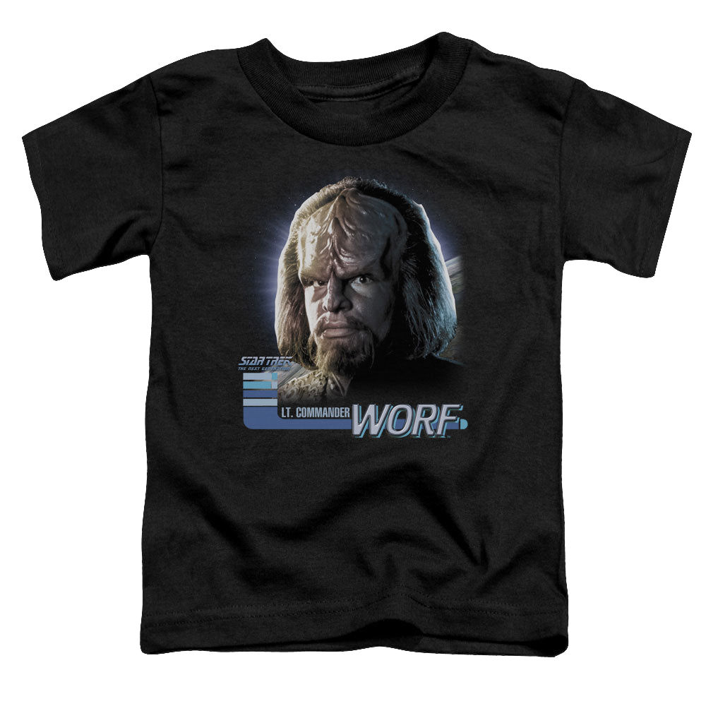 Star Trek The Next Generation Tng Worf - Toddler T-Shirt Toddler T-Shirt Star Trek   