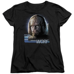 Star Trek The Next Generation Tng Worf - Women's T-Shirt Women's T-Shirt Star Trek   