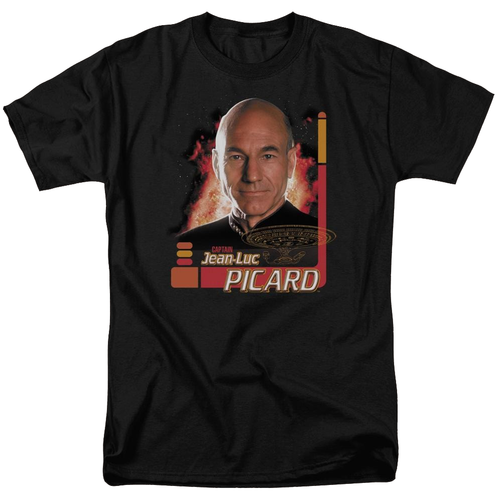 Star Trek Captain Picard Men's Regular Fit T-Shirt Men's Regular Fit T-Shirt Star Trek   