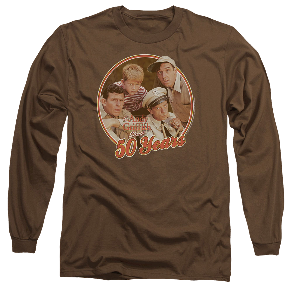 Andy Griffith 50 Years - Men's Long Sleeve T-Shirt Men's Long Sleeve T-Shirt Andy Griffith Show   