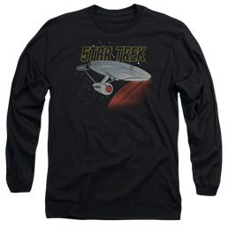 Star Trek Retro Enterprise Men's Long Sleeve T-Shirt Men's Long Sleeve T-Shirt Star Trek   