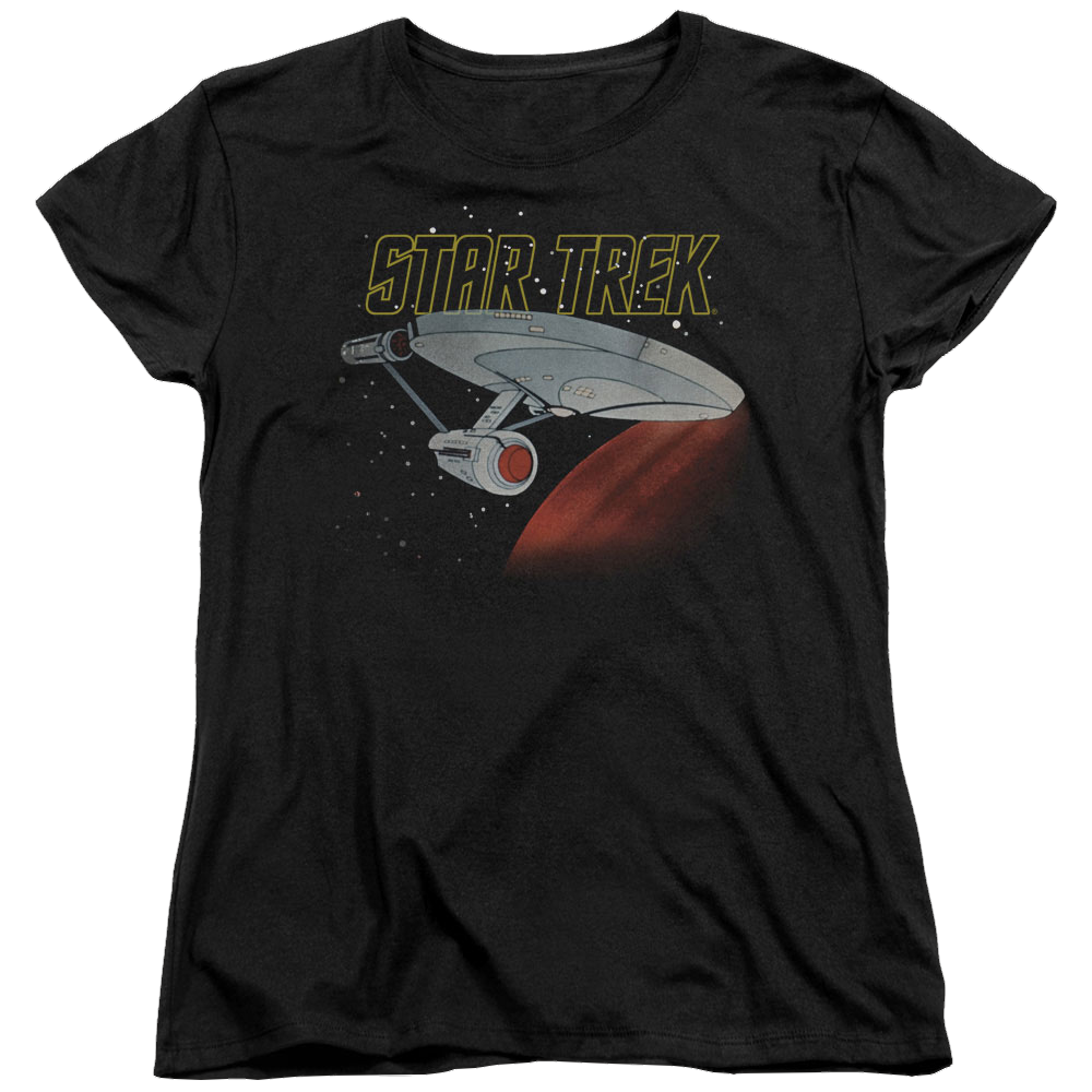 Star Trek Retro Enterprise Women's T-Shirt Women's T-Shirt Star Trek   