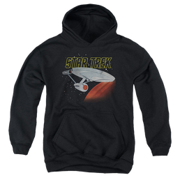Star Trek The Animated Series Retro Enterprise - Youth Hoodie Youth Hoodie (Ages 8-12) Star Trek   