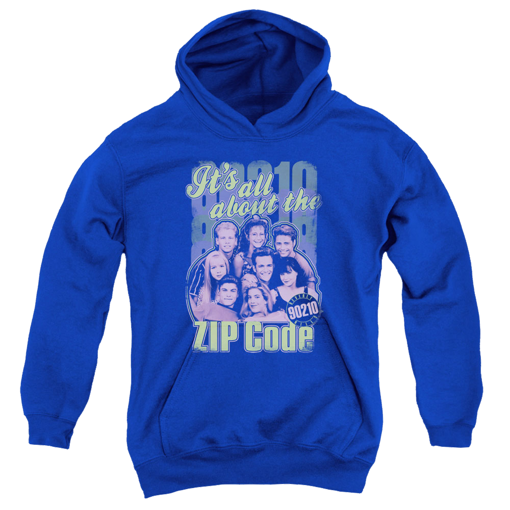 Beverly Hills 90210 Zip Code - Youth Hoodie (Ages 8-12) Youth Hoodie (Ages 8-12) Beverly Hills 90210   