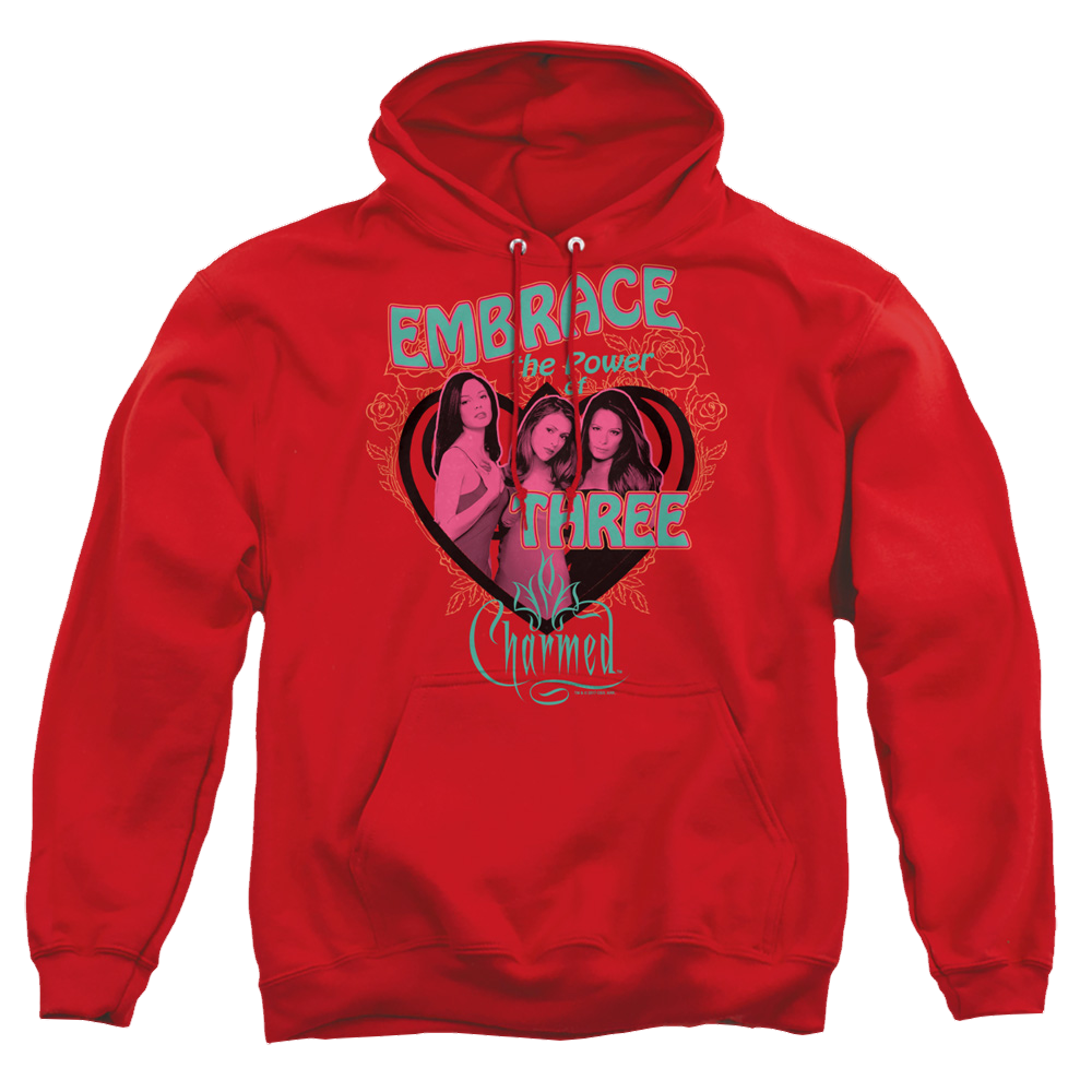 Charmed Embrace The Power - Pullover Hoodie Pullover Hoodie Charmed   