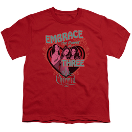 Charmed Embrace The Power - Youth T-Shirt (Ages 8-12) Youth T-Shirt (Ages 8-12) Charmed   