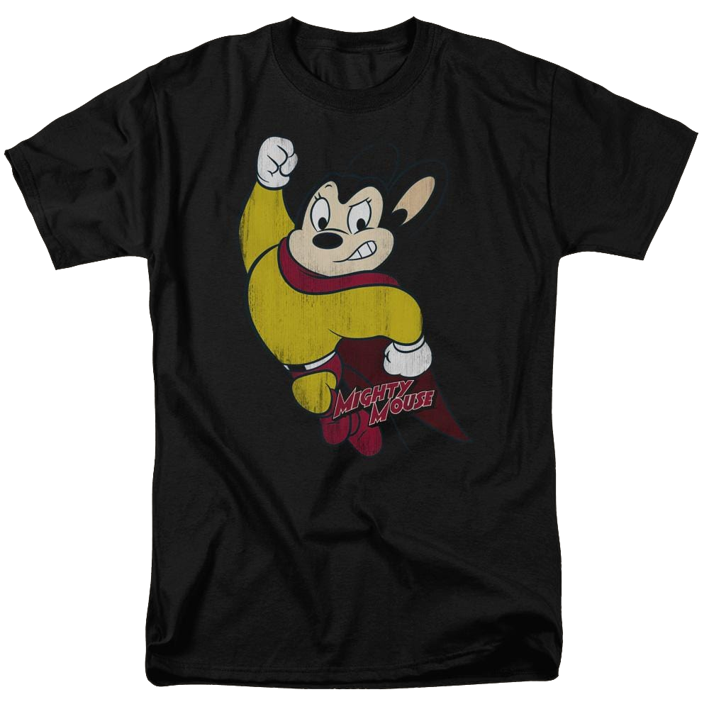 Mighty Mouse Classic Hero Men's Regular Fit T-Shirt Men's Regular Fit T-Shirt Mighty Mouse   