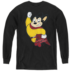 Mighty Mouse Classic Hero - Youth Long Sleeve T-Shirt Youth Long Sleeve T-Shirt Mighty Mouse   