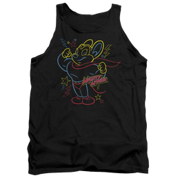 Mighty Mouse Neon Hero Men's Tank Men's Tank Mighty Mouse   