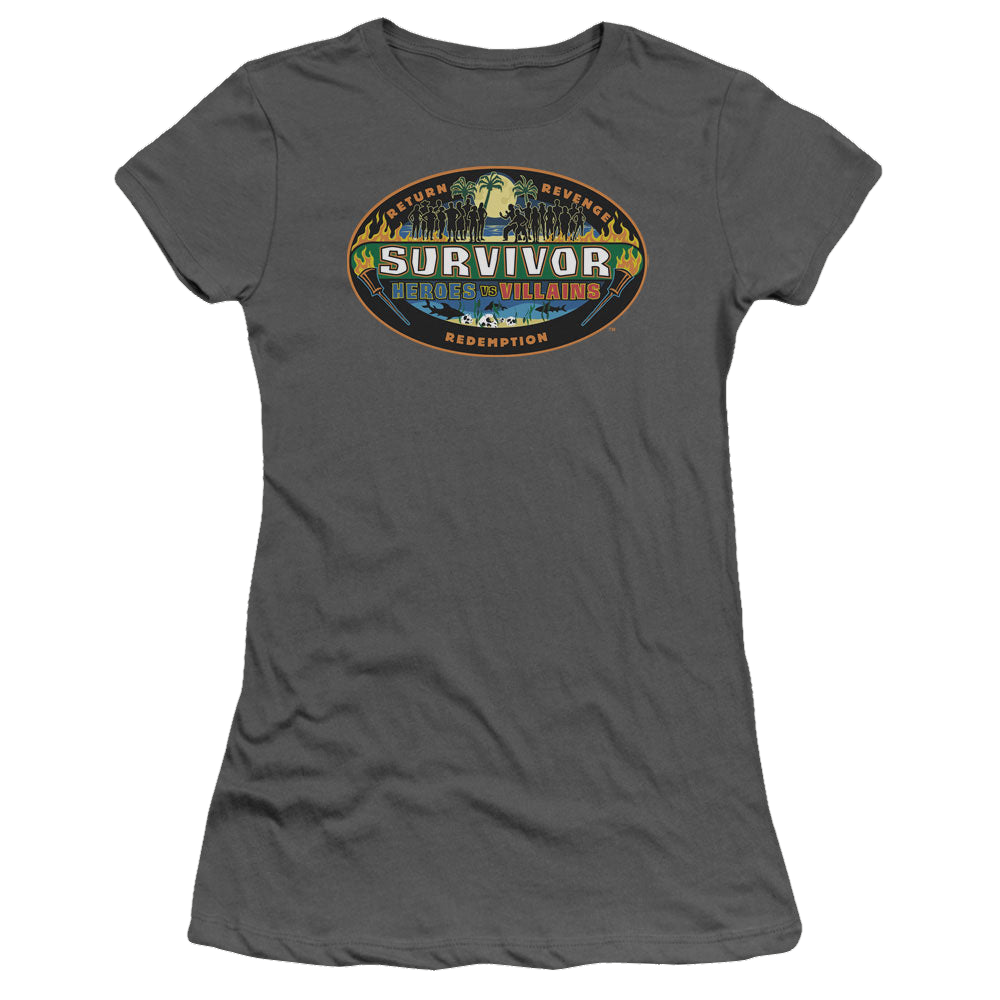 Survivor Heroes Vs Villains - Juniors T-Shirt Juniors T-Shirt Survivor   