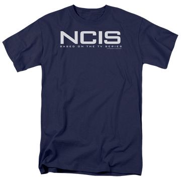 Navy men's regular fit t-shirt with NCIS Logo graphic