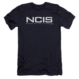 NCIS Logo - Men's Premium Slim Fit T-Shirt Men's Premium Slim Fit T-Shirt NCIS   