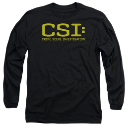 CSI Logo - Men's Long Sleeve T-Shirt Men's Long Sleeve T-Shirt CSI   