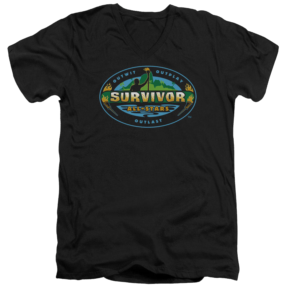 Survivor All Stars - Men's V-Neck T-Shirt Men's V-Neck T-Shirt Survivor   