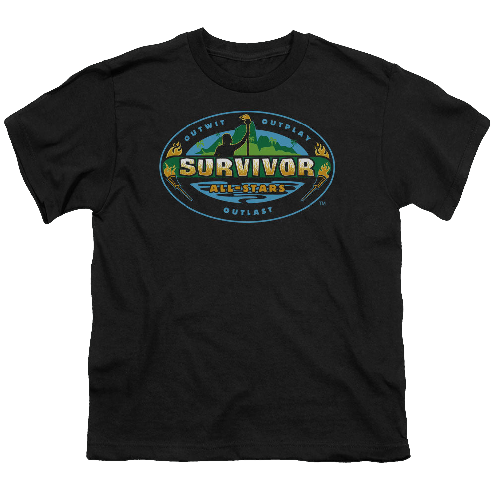 Survivor All Stars - Youth T-Shirt Youth T-Shirt (Ages 8-12) Survivor   