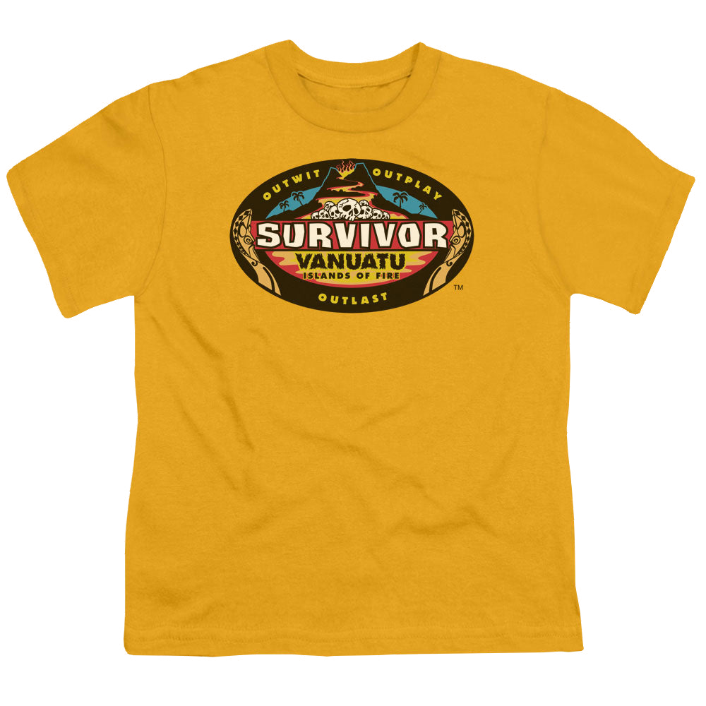 Survivor Vanuatu - Youth T-Shirt Youth T-Shirt (Ages 8-12) Survivor   