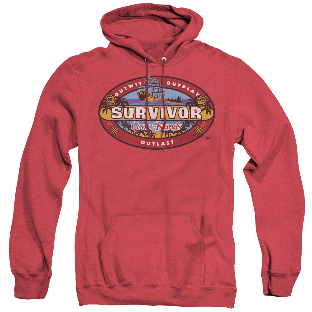 Survivor Cook Islands - Heather Pullover Hoodie Heather Pullover Hoodie Survivor   