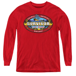 Survivor Cook Islands - Youth Long Sleeve T-Shirt Youth Long Sleeve T-Shirt Survivor   