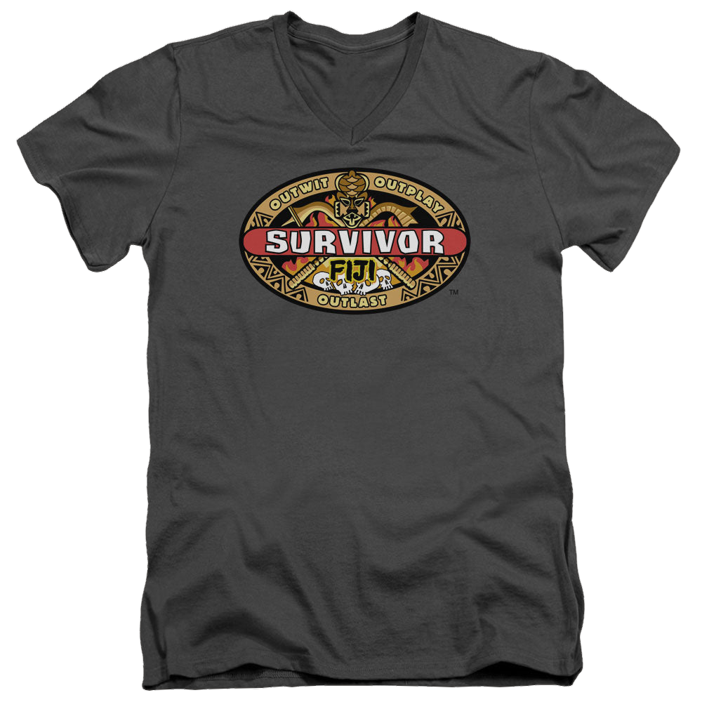 Survivor Fiji - Men's V-Neck T-Shirt Men's V-Neck T-Shirt Survivor   