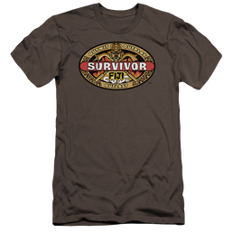 Survivor Fiji - Men's Premium Slim Fit T-Shirt Men's Premium Slim Fit T-Shirt Survivor   