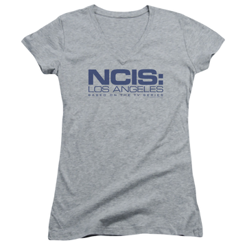 NCIS Los Angeles Logo - Juniors V-Neck T-Shirt Juniors V-Neck T-Shirt NCIS   
