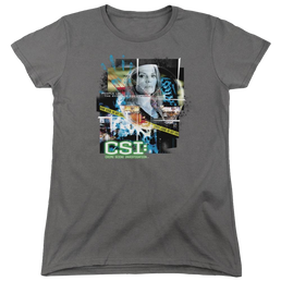 CSI Evidence Collage - Women's T-Shirt Women's T-Shirt CSI   