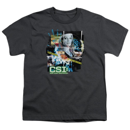 CSI Evidence Collage - Youth T-Shirt (Ages 8-12) Youth T-Shirt (Ages 8-12) CSI   