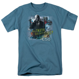 CSI Truth Doesnt Sleep - Men's Regular Fit T-Shirt Men's Regular Fit T-Shirt CSI   