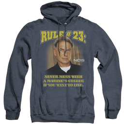 Ncis Rule 23 - Heather Pullover Hoodie Heather Pullover Hoodie NCIS   