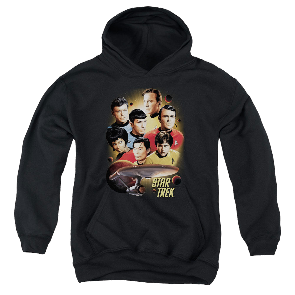 Star Trek The Original Series Heart Of The Enterprise - Youth Hoodie Youth Hoodie (Ages 8-12) Star Trek   