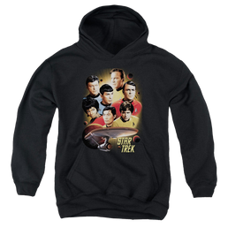 Star Trek The Original Series Heart Of The Enterprise - Youth Hoodie Youth Hoodie (Ages 8-12) Star Trek   