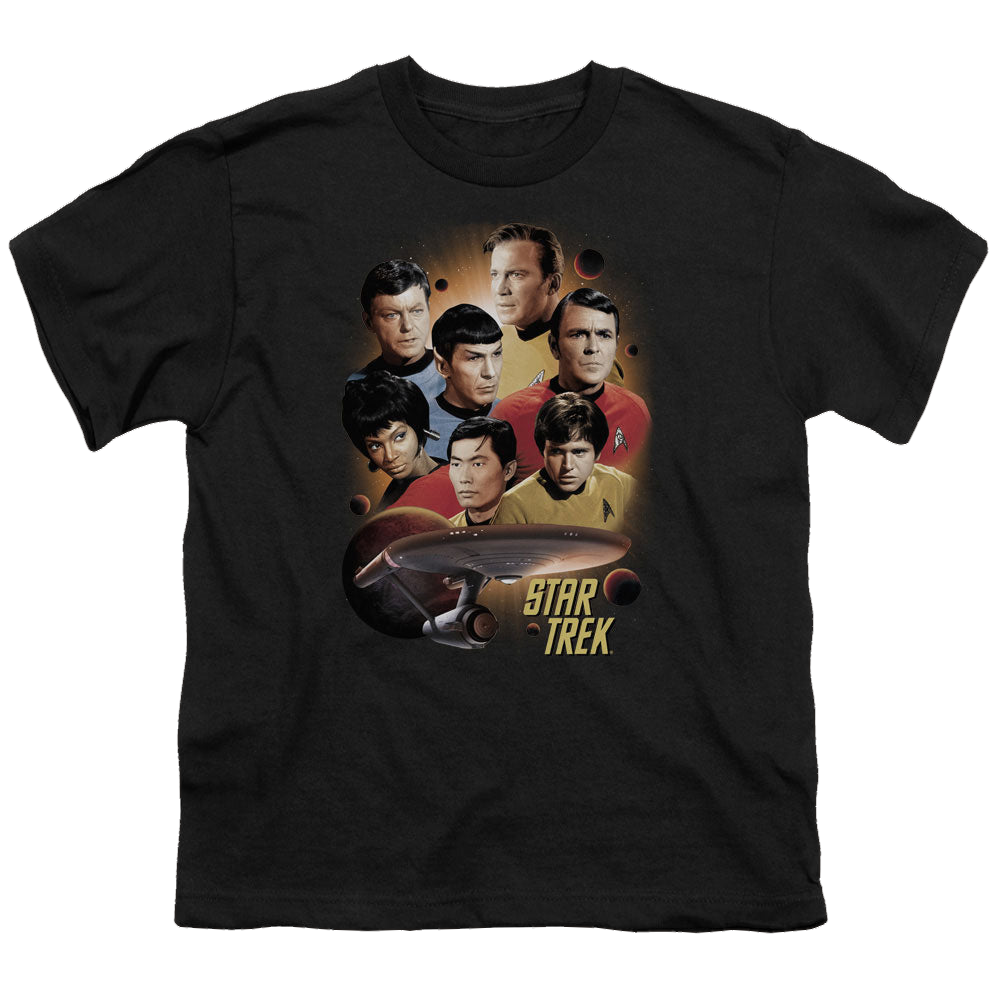 Star Trek The Original Series Heart Of The Enterprise - Youth T-Shirt Youth T-Shirt (Ages 8-12) Star Trek   