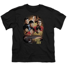 Star Trek The Original Series Heart Of The Enterprise - Youth T-Shirt Youth T-Shirt (Ages 8-12) Star Trek   