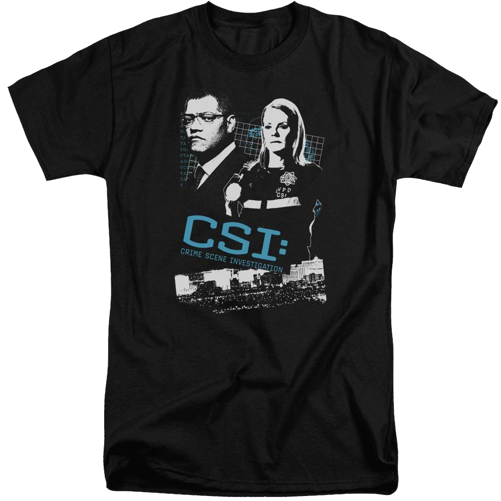 CSI Investigate This - Men's Tall Fit T-Shirt Men's Tall Fit T-Shirt CSI   
