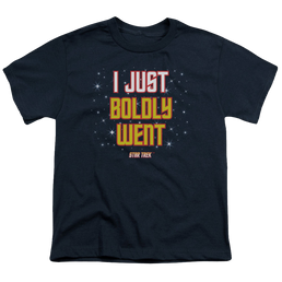 Star Trek The Original Series Boldly Went - Youth T-Shirt Youth T-Shirt (Ages 8-12) Star Trek   