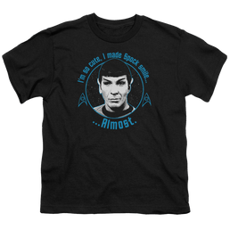 Star Trek The Original Series Almost Smile - Youth T-Shirt Youth T-Shirt (Ages 8-12) Star Trek   