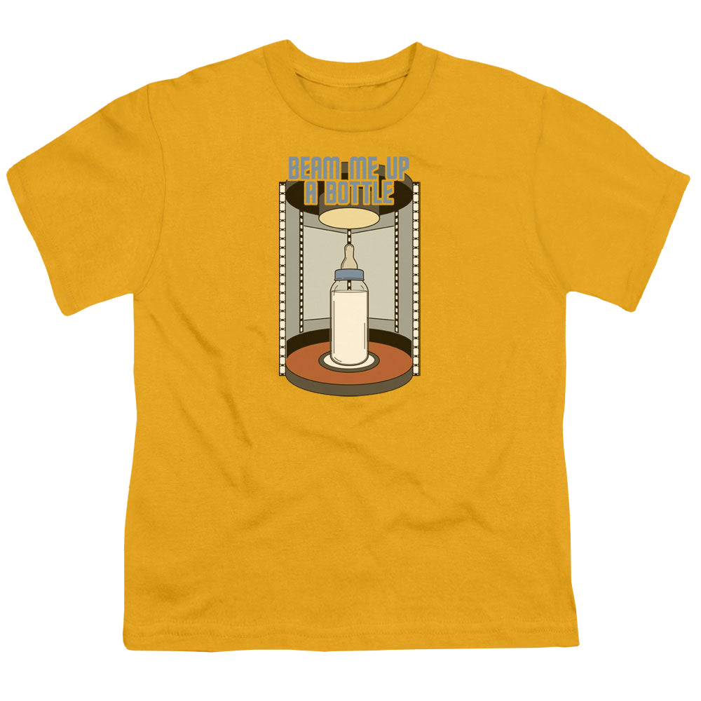 Star Trek The Original Series Bottle Beam Up - Youth T-Shirt Youth T-Shirt (Ages 8-12) Star Trek   