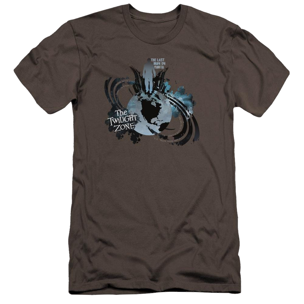 The Twilight Zone Last Man On Earth Men's Premium Slim Fit T-Shirt Men's Premium Slim Fit T-Shirt The Twilight Zone   