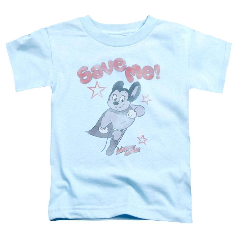 Mighty Mouse Save Me Toddler T-Shirt Toddler T-Shirt Mighty Mouse   