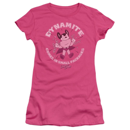 Mighty Mouse Dynamite Juniors T-Shirt Juniors T-Shirt Mighty Mouse   