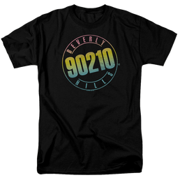 Beverly Hills 90210 Color Blend Logo - Men's Regular Fit T-Shirt Men's Regular Fit T-Shirt Beverly Hills 90210   