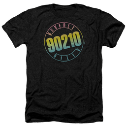 Beverly Hills 90210 Color Blend Logo - Men's Heather T-Shirt Men's Heather T-Shirt Beverly Hills 90210   